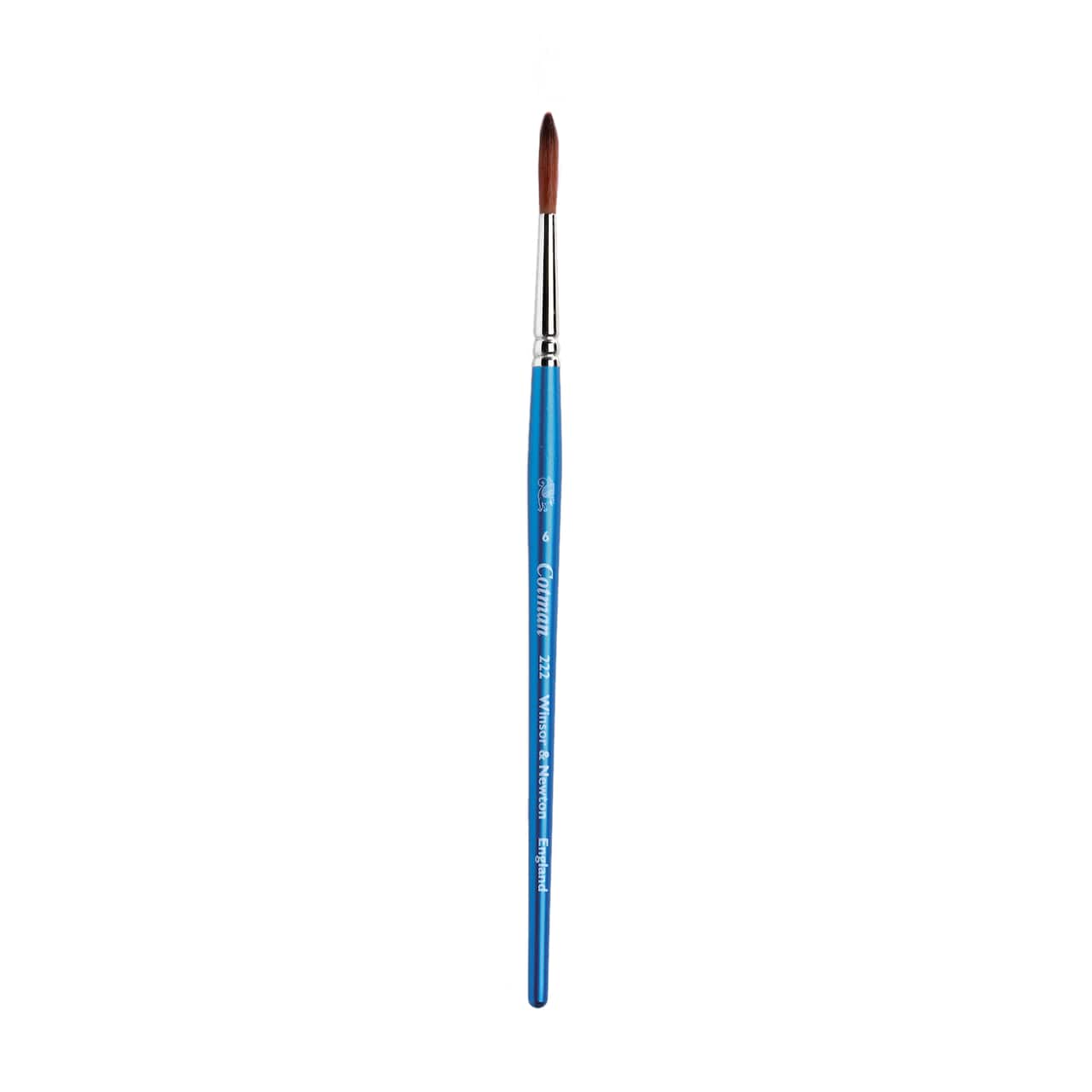12 Pack: Cotman Watercolour™ Short Handle Elongated Round Brush